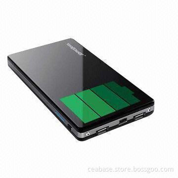 8,000mAh Power Bank with 5V Input Voltage and 800mA Current, Measuring 138 x 76 x 15mm